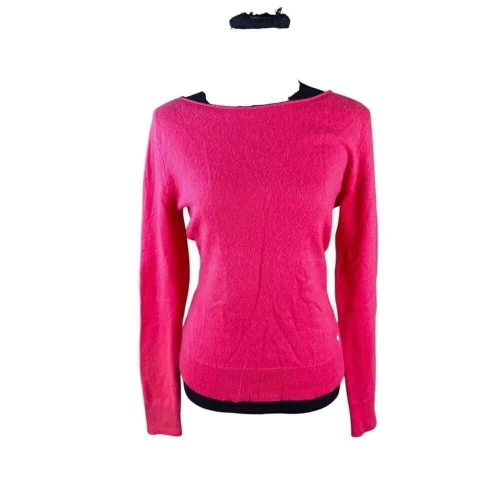 Abercrombie & Fitch 100% cashmere women’s XS pink long sleeve sweater